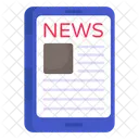 Noticias Moviles Noticias En Linea Periodico En Linea Icono