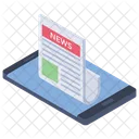 Notícias online  Ícone