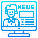 Noticias On Line Reporter De Noticias Noticias Ícone
