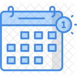 Notificação de calendário  Ícone