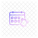 Notificação de calendário  Ícone