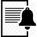 Notificacao De Arquivo Dados Documentos Ícone