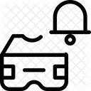 Notificacao De Realidade Virtual Notificacao Vr Alerta Vr Ícone