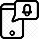 Smartphone Notificacao Alerta Ícone