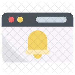 Notificação do site  Ícone