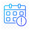 Notificação importante do calendário  Ícone