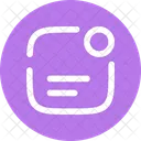 Linhas de notificação não lidas  Ícone