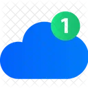 Notificação na nuvem  Ícone