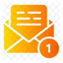 Notificação por correio  Ícone
