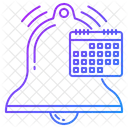 Notificación de calendario  Icono