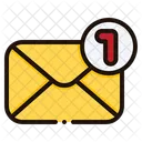 Notificación por correo  Icono