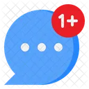 Notificación de chat  Icono