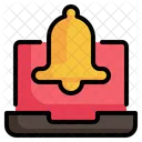 Notificación de computadora portátil  Icono