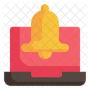 Notificación de computadora portátil  Icono