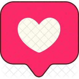 Notificación del corazón  Icono