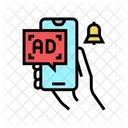 Anuncio Senal Telefono Icono