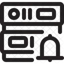 Notificacion Notificacion Del Servidor Notificacion De Base De Datos Icono