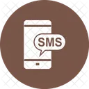 SMS Notificacion Movil Icono