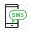 SMS Notificacion Movil Icono