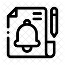 Notification Write Files And Folders Icon