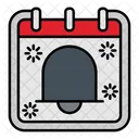 Alarm Bell Calendar Icon
