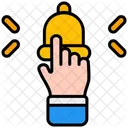 Notification Hand Bell Icon