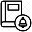 책 공책 알림 아이콘