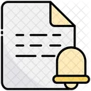 Notification Document File Icon