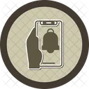 Notification Hand Holding Phone Alert Icon