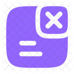 Notification-lines-remove  Icon