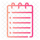 Notizblock Dateien Zu Erledigen Symbol