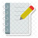 Notizblock Notizen Machen Texteditor Icon