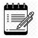 Notizblock  Symbol
