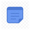 Notizblock Notizen Postit Icon