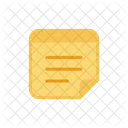 Notizblock Notizen Postit Icon