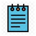 Notizblock Notizbucher Buch Icon