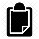Notizen Memo Zwischenablage Icon