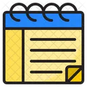 Notizblock  Icon