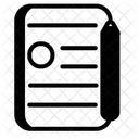 Notizblock  Symbol