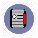 Notizblock  Symbol