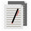 Notizblock  Symbol