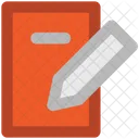 Notizblock Bleistift Schreiben Icon