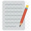 Notizblock Stift Notizen Symbol