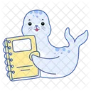 Notizbuch  Symbol