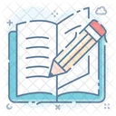 Handbuch Buch Notizbuch Icon