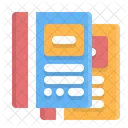 Notizbuch Buch Daten Icon