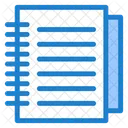 Notizbuch  Symbol