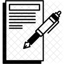 Notizen Lernmaterial Schriftliche Punkte Symbol