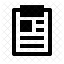 Notizen Liste Detail Symbol