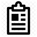 Notizen Liste Detail Symbol